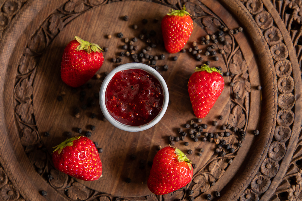 Strawberry and Pepper Jam